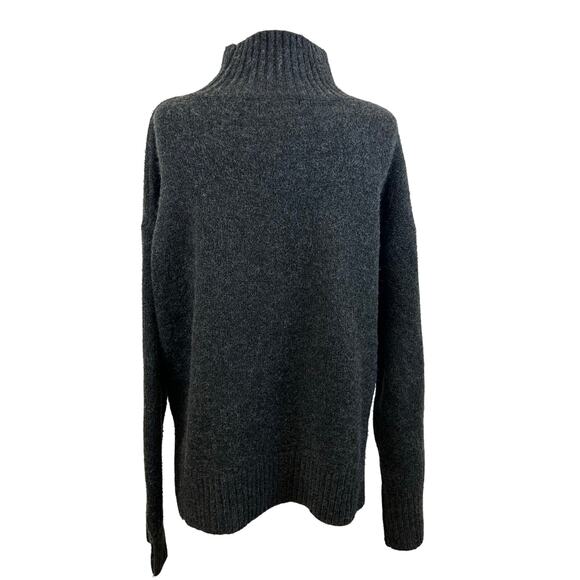 Modern Citizen Karlie Oversized Turtleneck Sweater Gray Women’s Size S - Picture 8 of 12